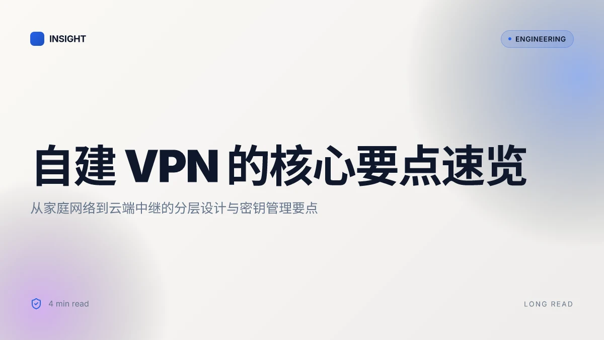 自行搭建vpn 教程:从零到一的完整指南,OpenVPN、WireGuard、服务器选型、家庭/远程工作场景全覆盖